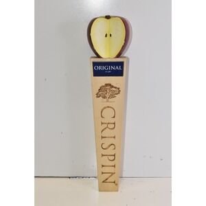 Crispin Cider Co Original Beer Tap Handle Apple Wood Man Cave
